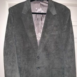 Saks on Fifth gray ultrasude sports coat